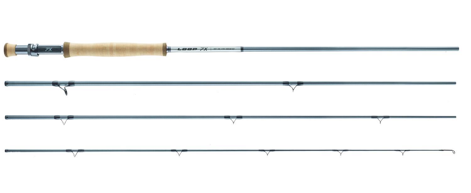 7 X Single Hand - 10' #6 MF, 4-piece
